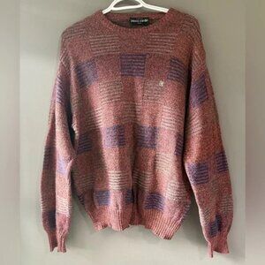 Pierre Cardin size M Men's Multicolor long sleeve cozy fall Sweater